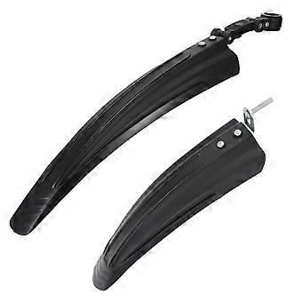 Bicycles Mud Guards Bike Mudguard for Protection 1Pair Black Plastic Set