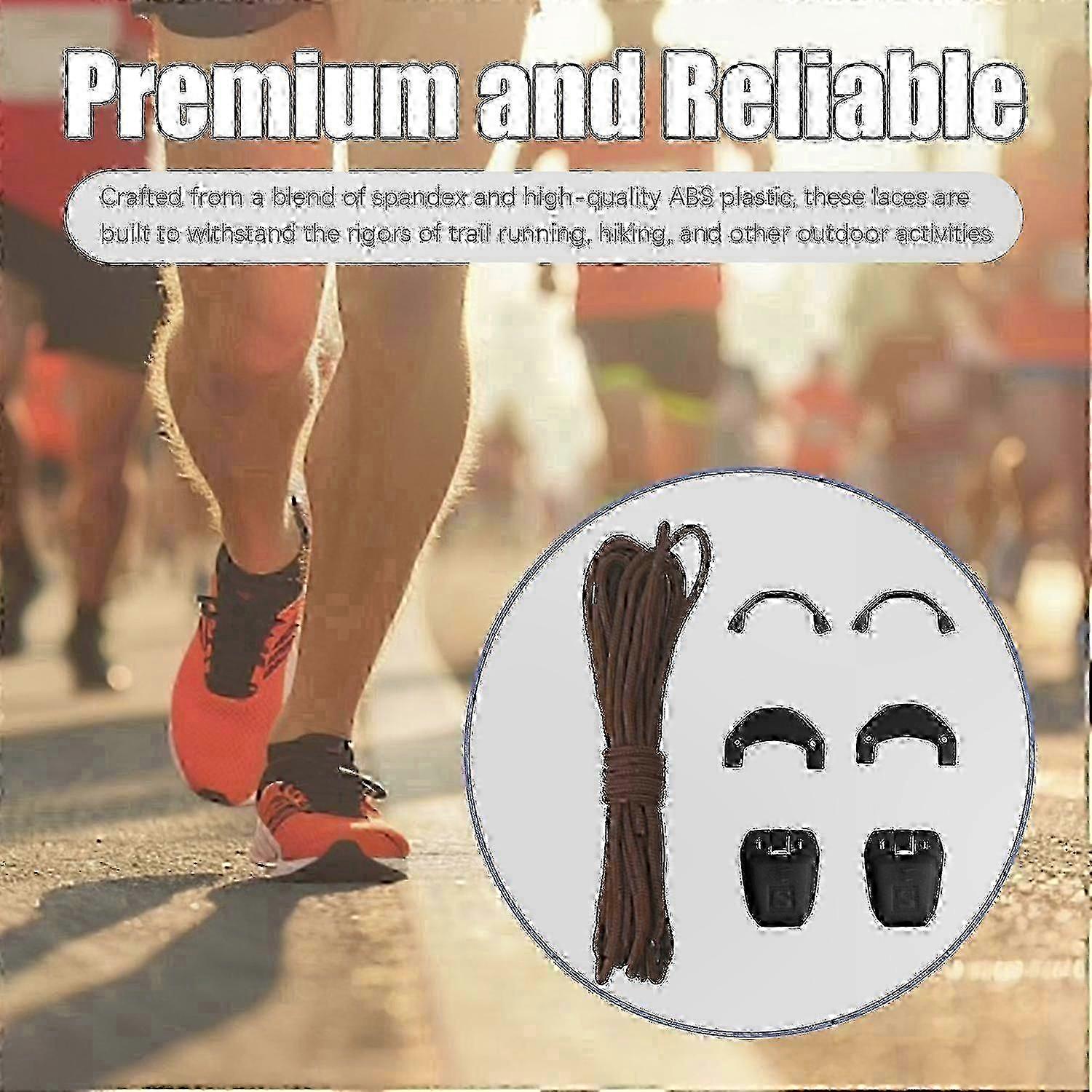 Quicklace Replacement Shoelaces compatible with Athletic Footwear