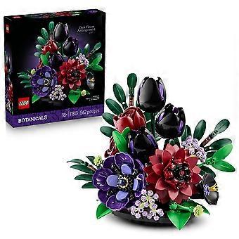 LEGO Botanicals Dark Flower Arrangement Building Set for Adults 11513