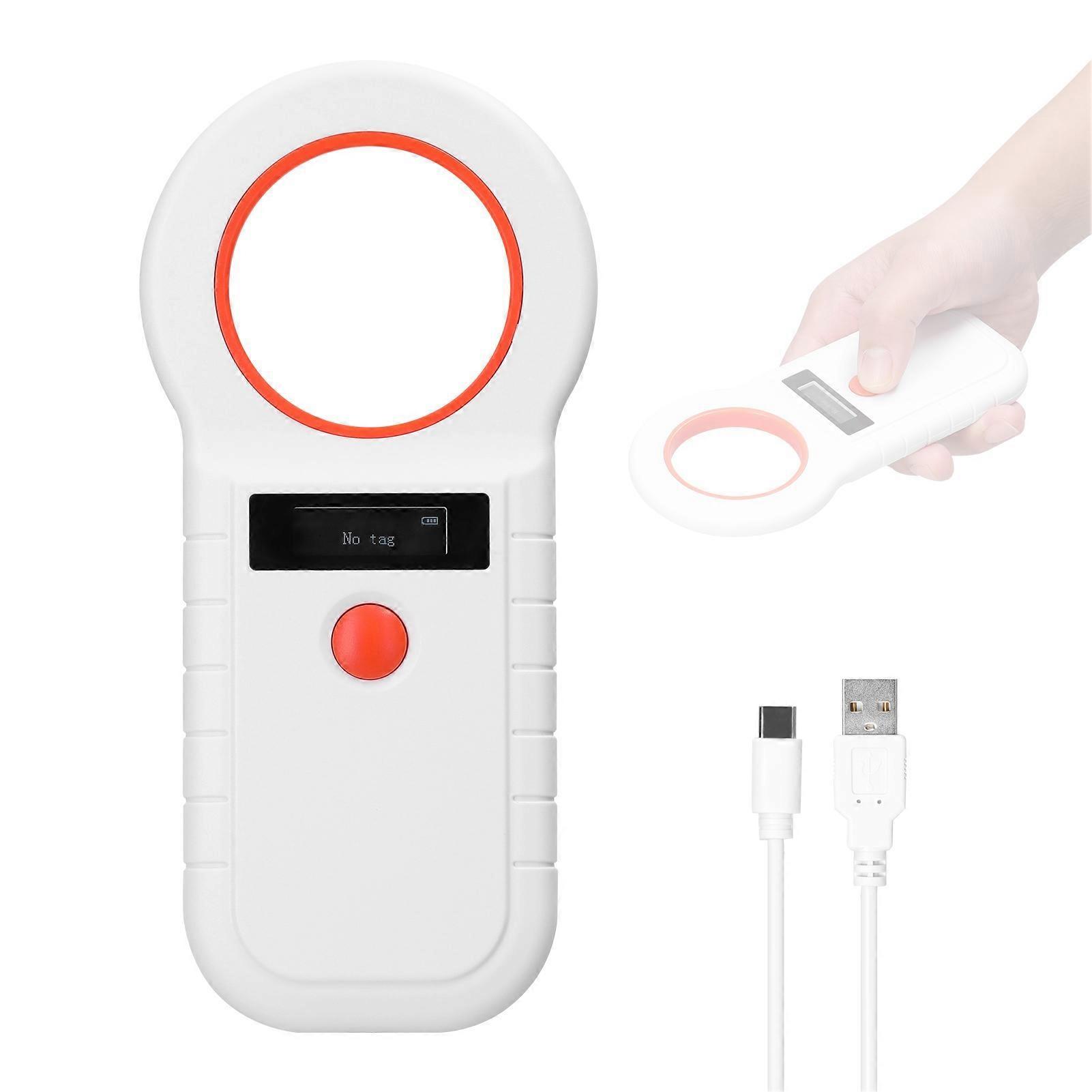 Pet Microchip Reader Scanner Wireless RFID Handheld Chip Scanner Rechargeable Animal Tags Scanner