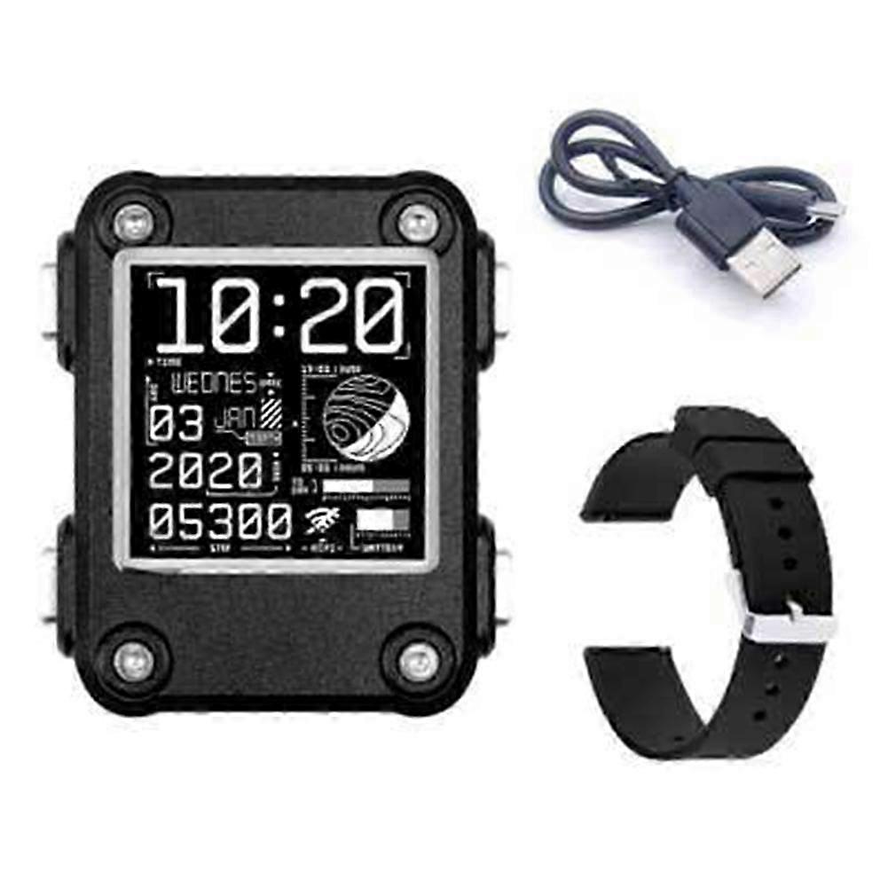 ESP32 E-Paper Smart Watch 1.54 Inch, Programmable E-Ink Screen 200x200 with WiFi and Bluetooth