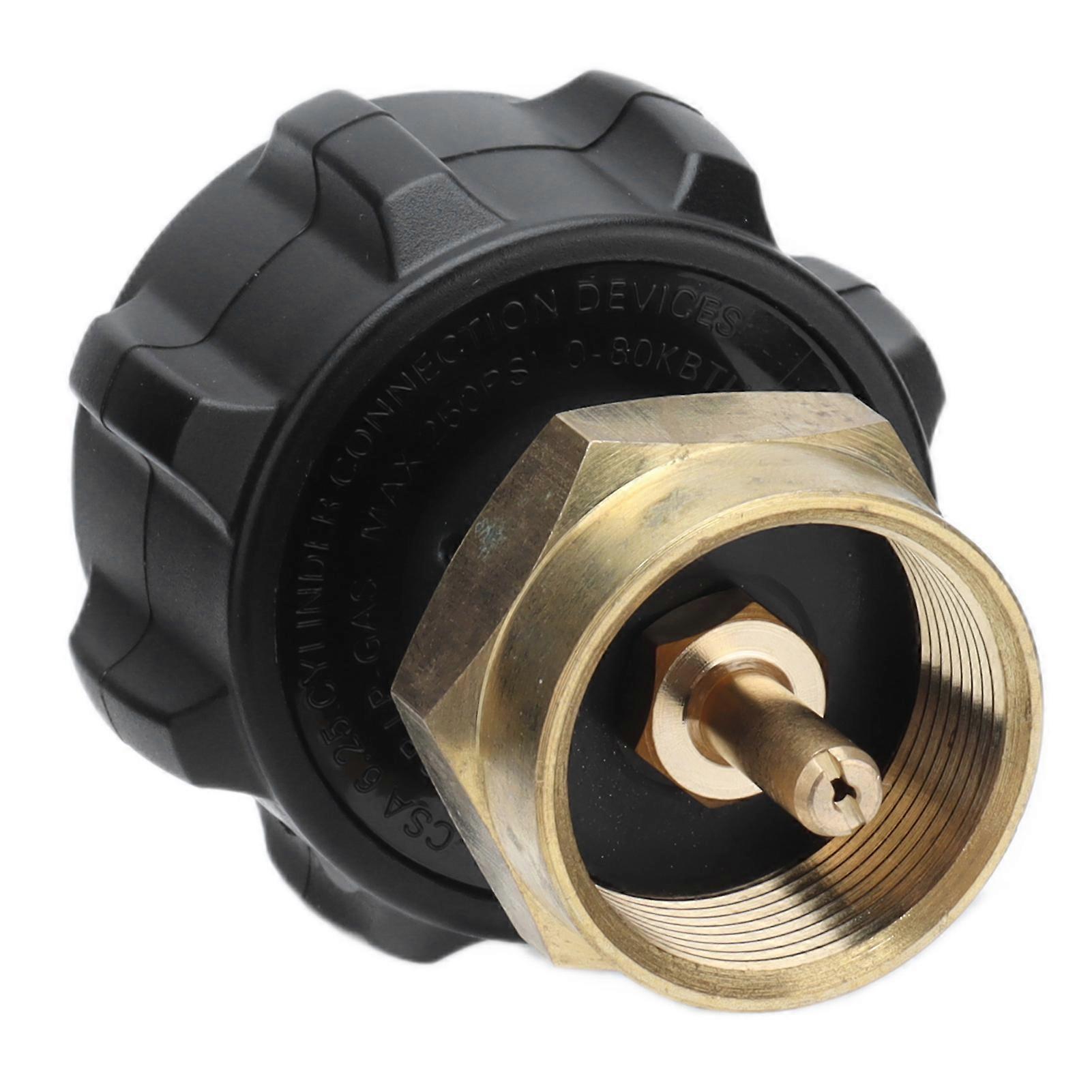 Fast-Refill Propane Adapter 1lb Brass