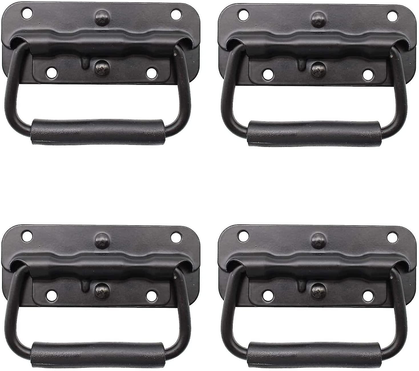 4-piece Flight Case Handle, Tool Box Spring Handle, Pull Spring Folding Handle, Folding Handle, Penc