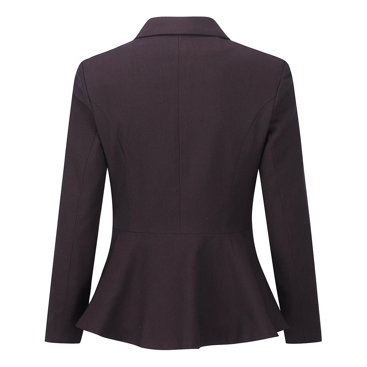 Slim long skirt suit