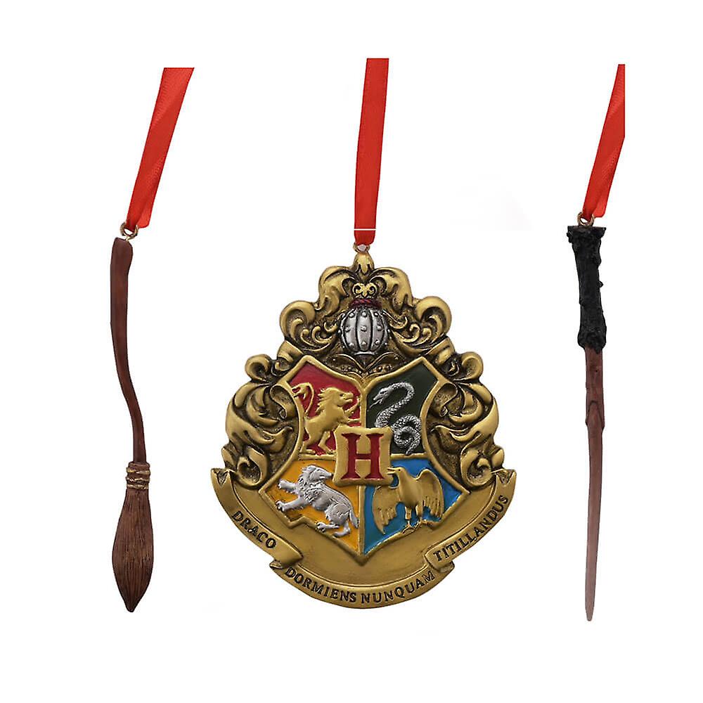 Harry Potter Excellent Quality Unique Christmas: Tree Decorations (Set of 3)