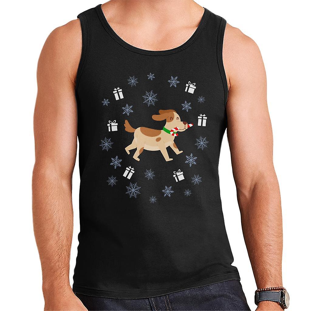 Hund Candy Cane jul mænds Vest