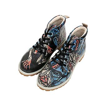 Vegan Lederen Sneakers - Cat Head Design - Pency