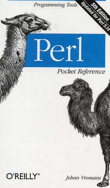 Perl Pocket Reference by Johan Vromans Paperback Book