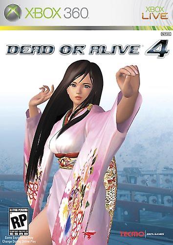 Dead Or Alive 4  Game - Xbox 360 - PAL - New & Sealed
