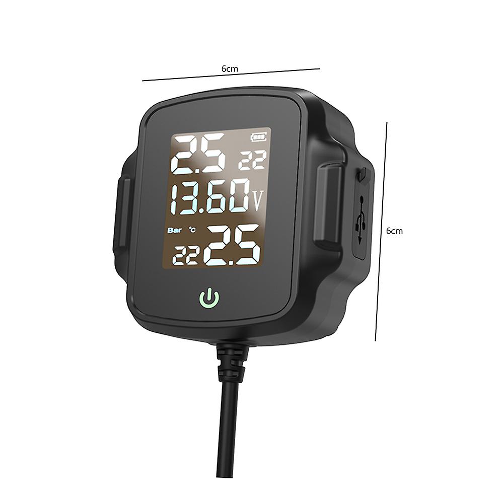 Temperature Monitoring Alarm System Motorcycle Tire Pressure Monitoring Alarm System Motorcycle Real Time Tire Pressure