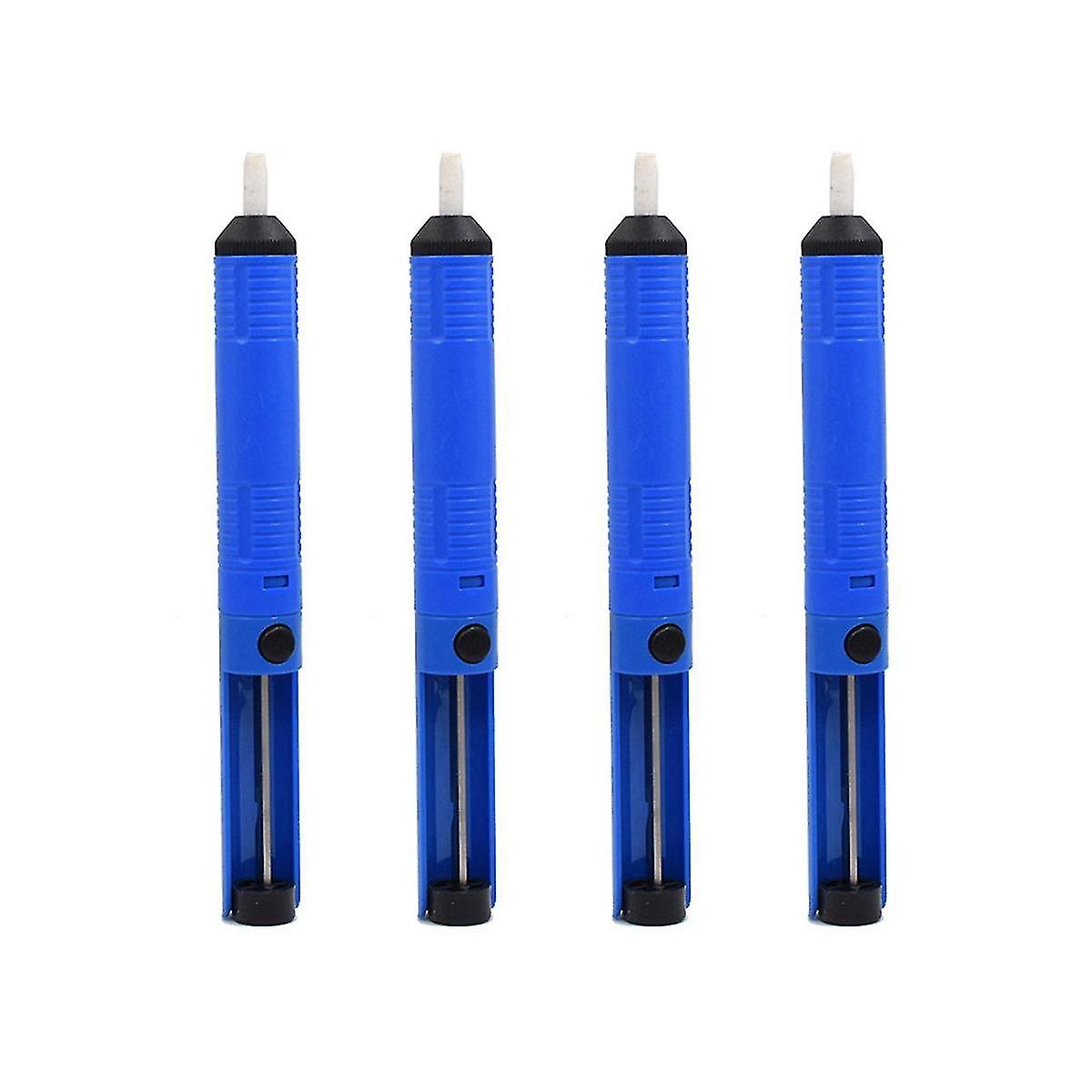 4pcs 012 Tin Suction Device High Temperature Resistant Small Plastic Tin Suction Device