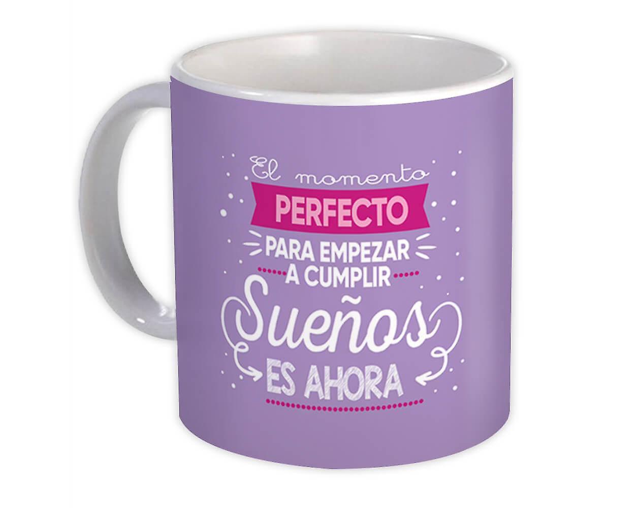 Gift Mug: Dreams Suenos Time Spaans