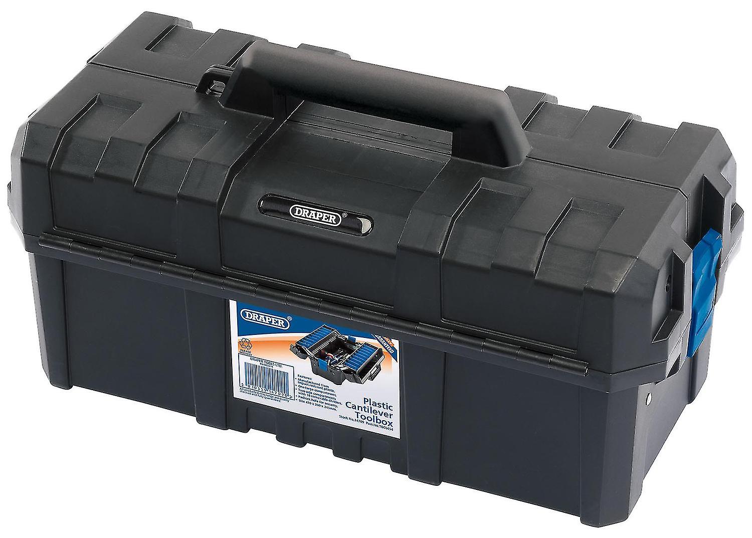 14709 Plastic Cantilever Tool Box 18quot;