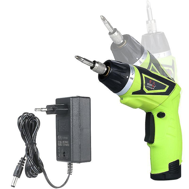 6.0nm Cordless Rechargeable Electric Screwdriver 7.2 1pc 1500mah Li-ion 7 Torque Adjustment 2 Positi
