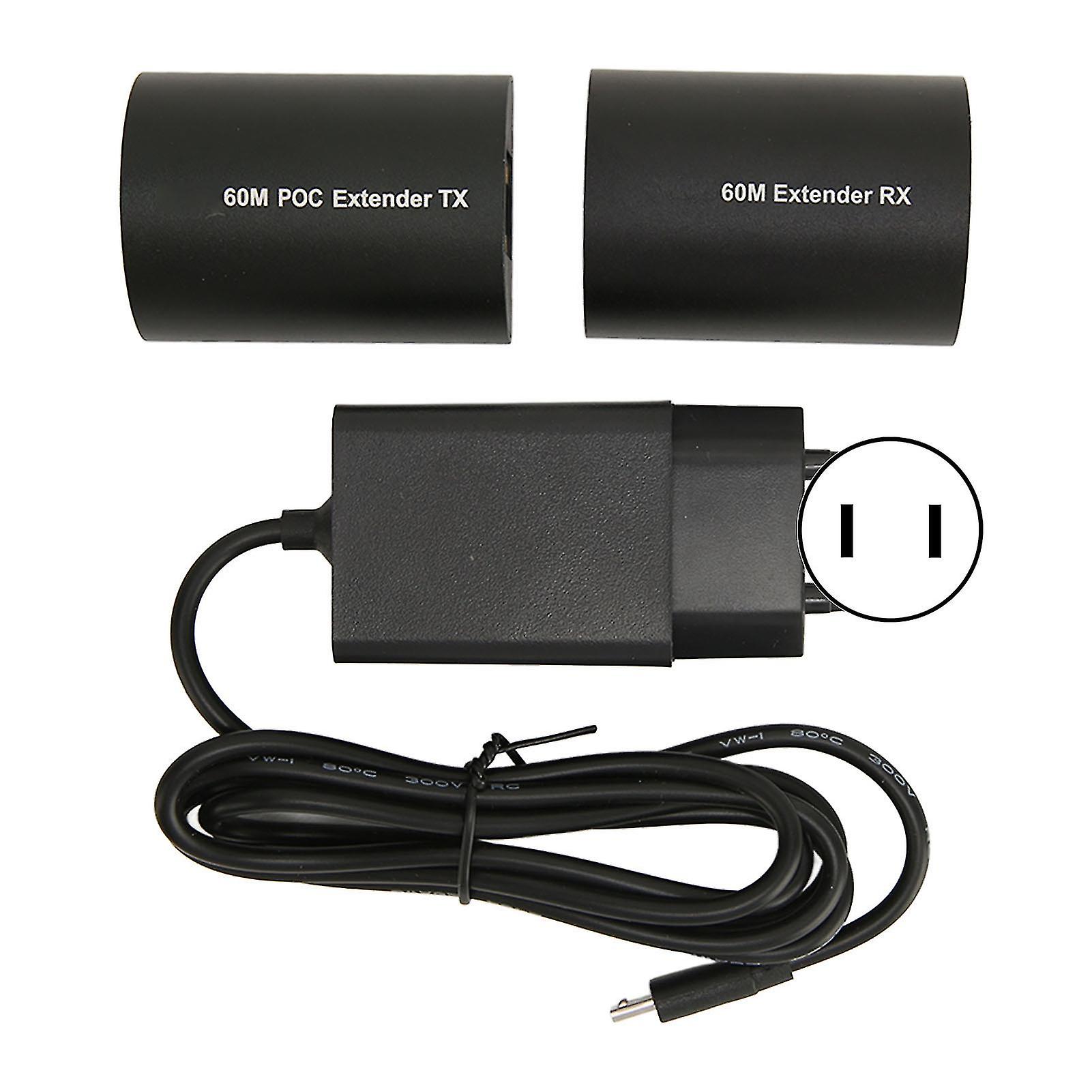 197ft HD Multimedia Interface Extender, Single Cat5/6/7 Ethernet, 1080P, US Plug