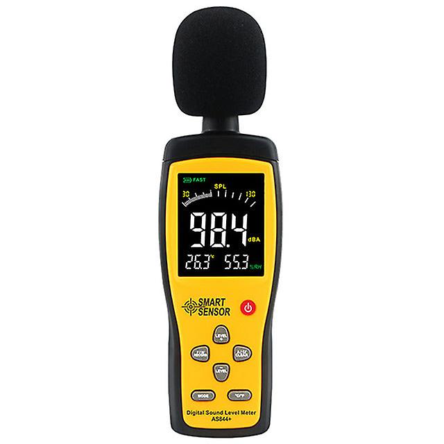 Smart Sensor As834+ As844+ Digital Lcd Sound Level Meter Noisemeter 30-130db Noise Volume Decibel Monitoring Tester Instrument