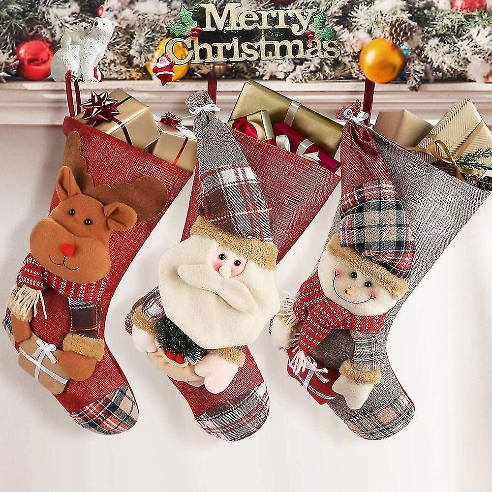 Christmas Three-dimensional Stocking Christmas Gift Bag