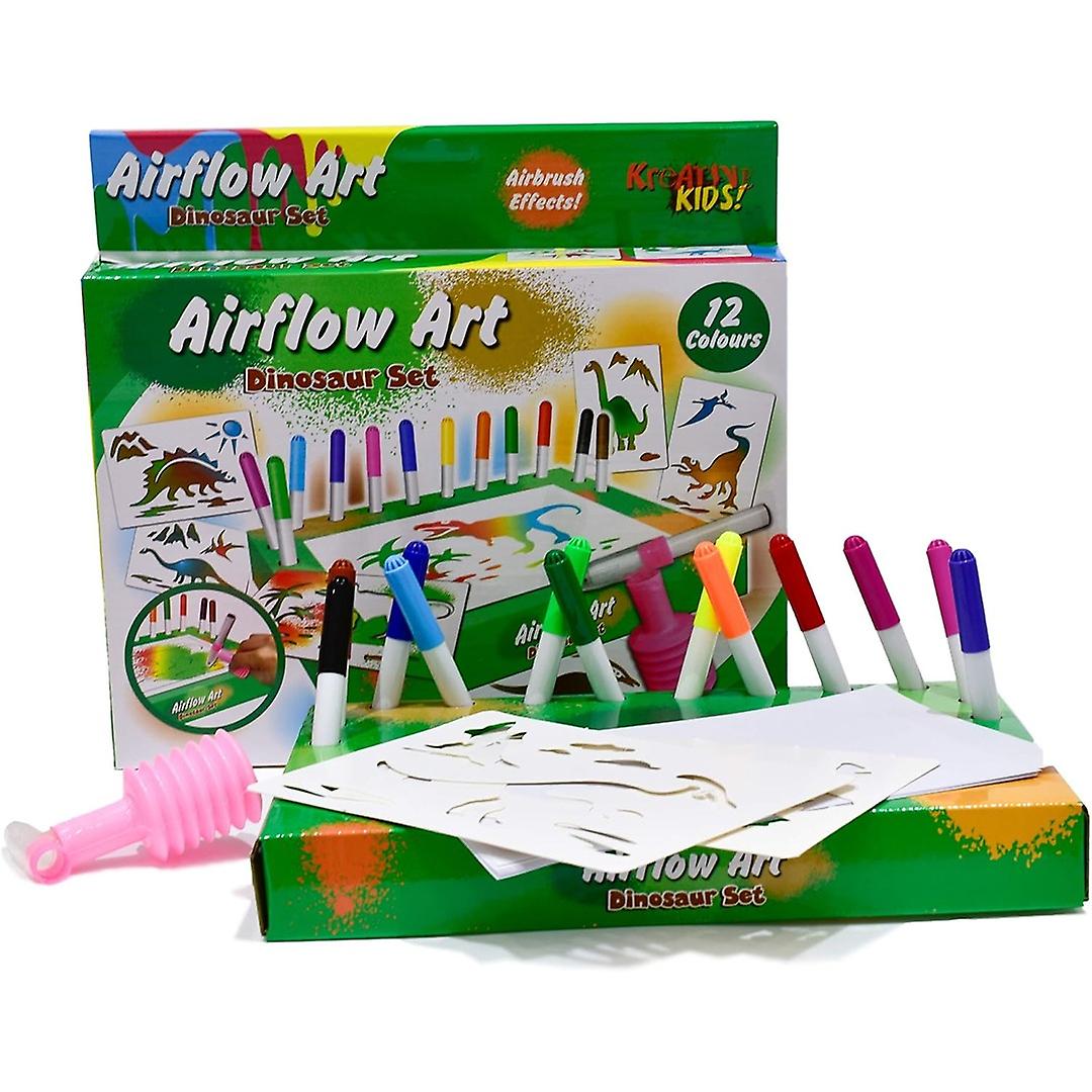Airflow Art Dinosaur Set