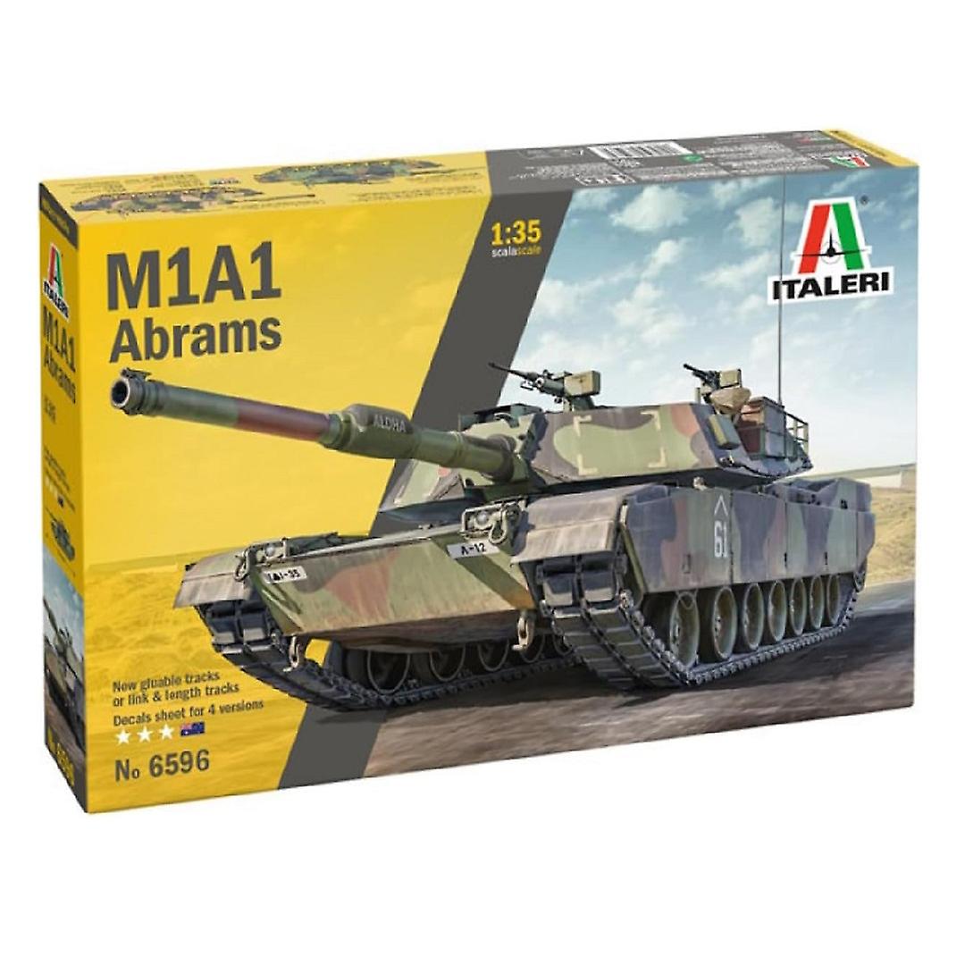 Maqueta del tanque Italeri M1A1 Abrams