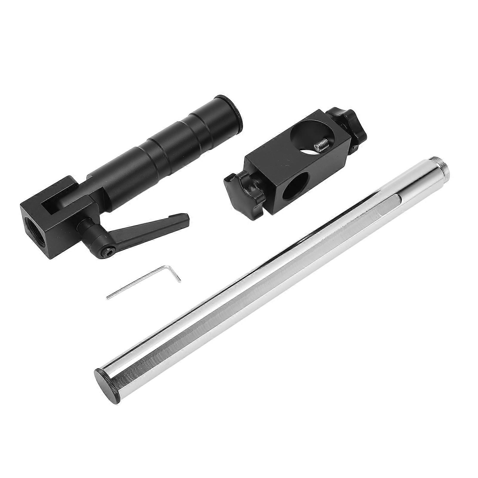 32mm Industry Microscope Bracket Holder Support High Hardened Steel Adjustable Industrial Camera Table Stand for Precision Use