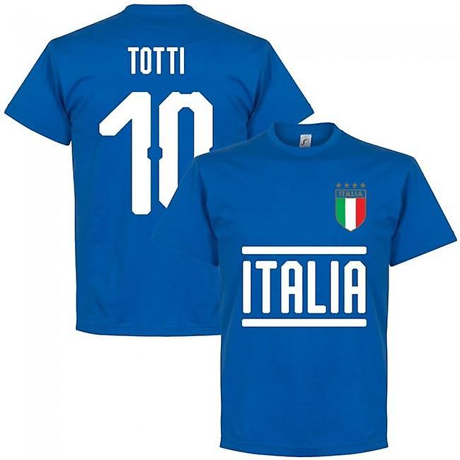 意大利 Totti 10 Team T 恤 - 皇家