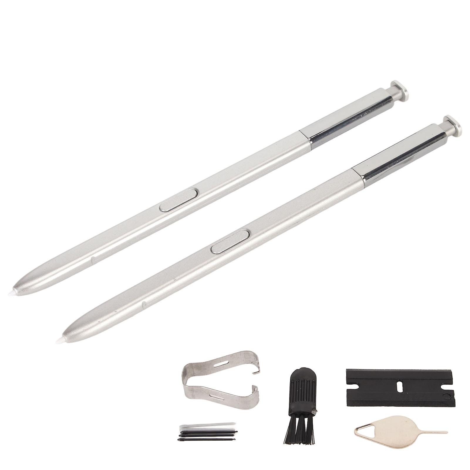 2Pcs Silver Stylus Pen for Samsung Galaxy Note 8 - Replacement with Tips & Eject Pin