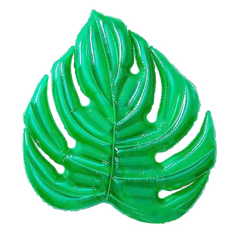 Inflatable Green Leaf Floating Row Portable Water Lounge Swimming Ring Summer Water Toys for Adult Children New