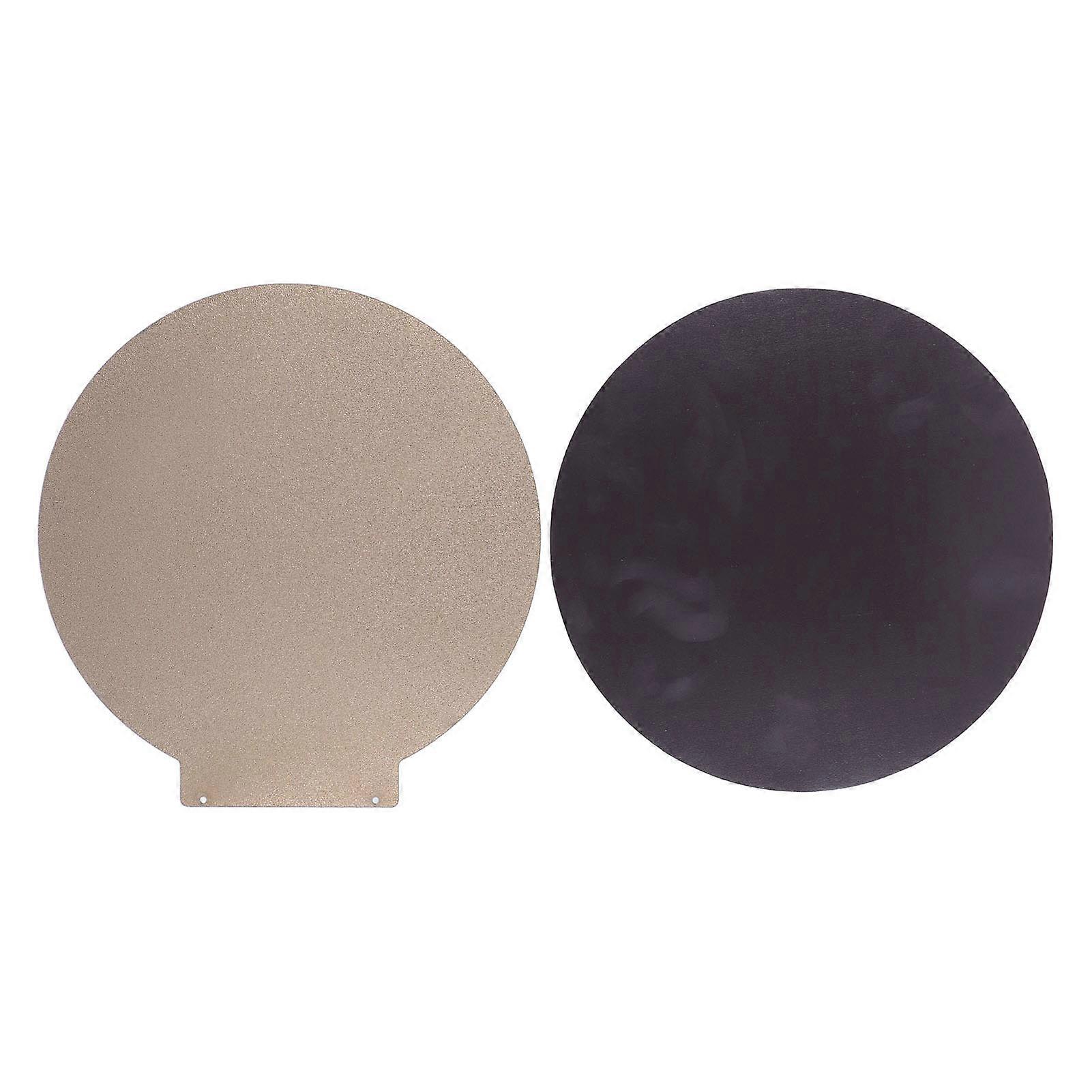 3D Printer Accessories - Round Build Platform with Double Sided Textured PEI Surface