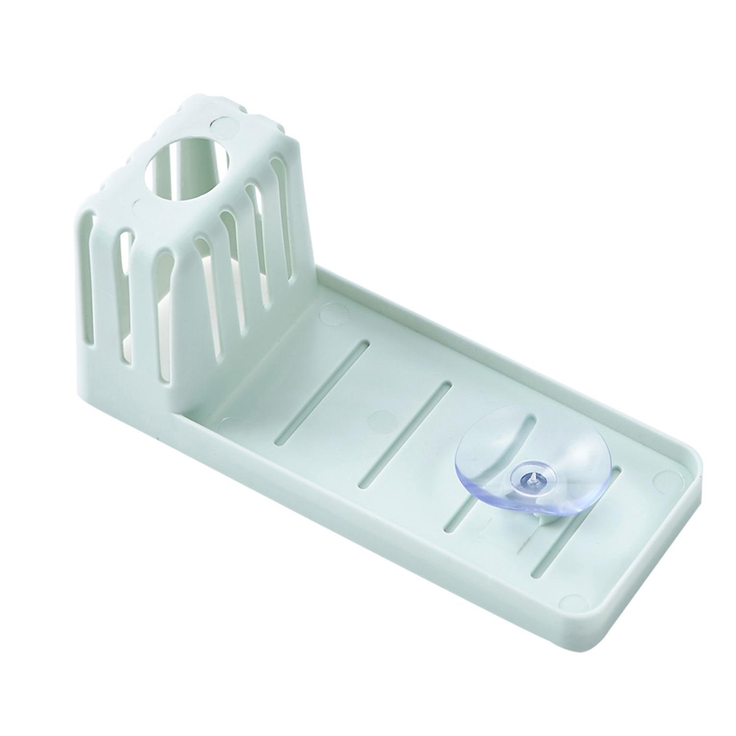 Storage Rack Easily Install Save Space Sturdy Dish Brush Storage Holder for Kitchen