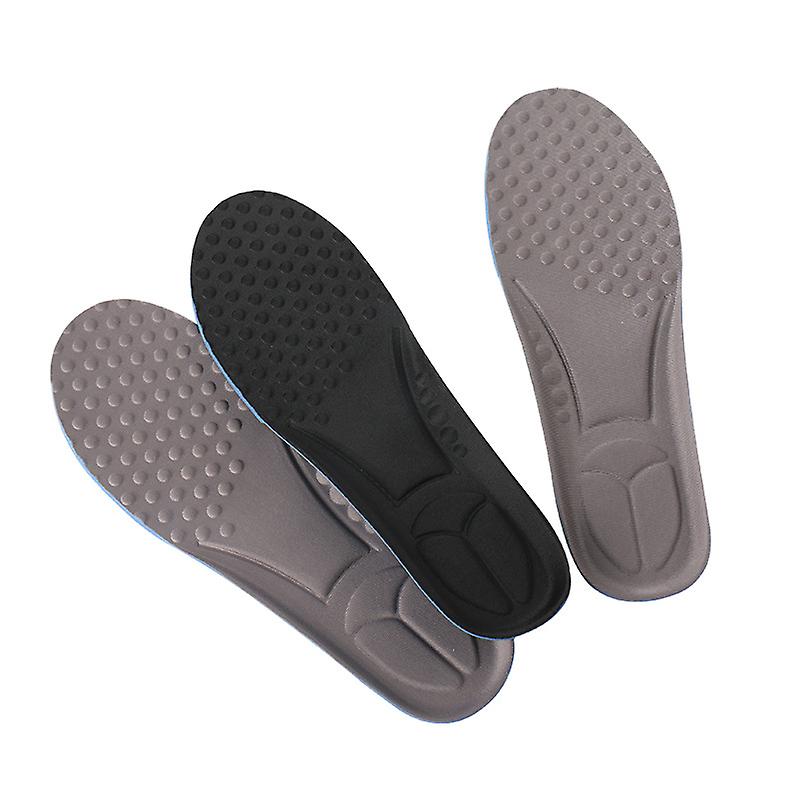 Adults Running Insoles Shock Absorbing Arch Support Insoles Breathable Shoe Inserts 41-45