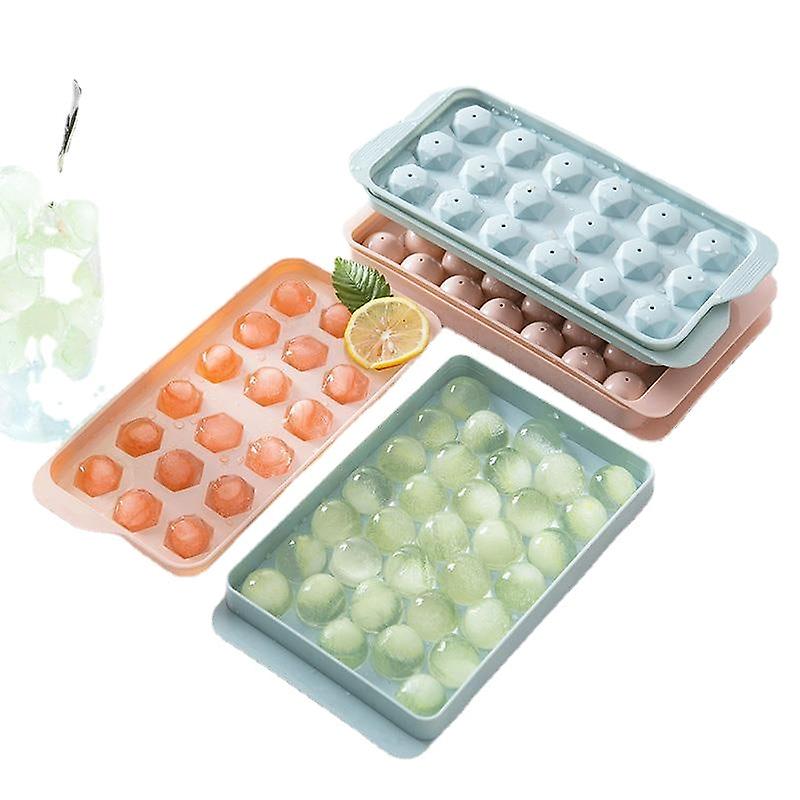Ice Cube Trays Moids Frozen Storage Containers For Chocolate Cold Drinks 33-grid Spherical