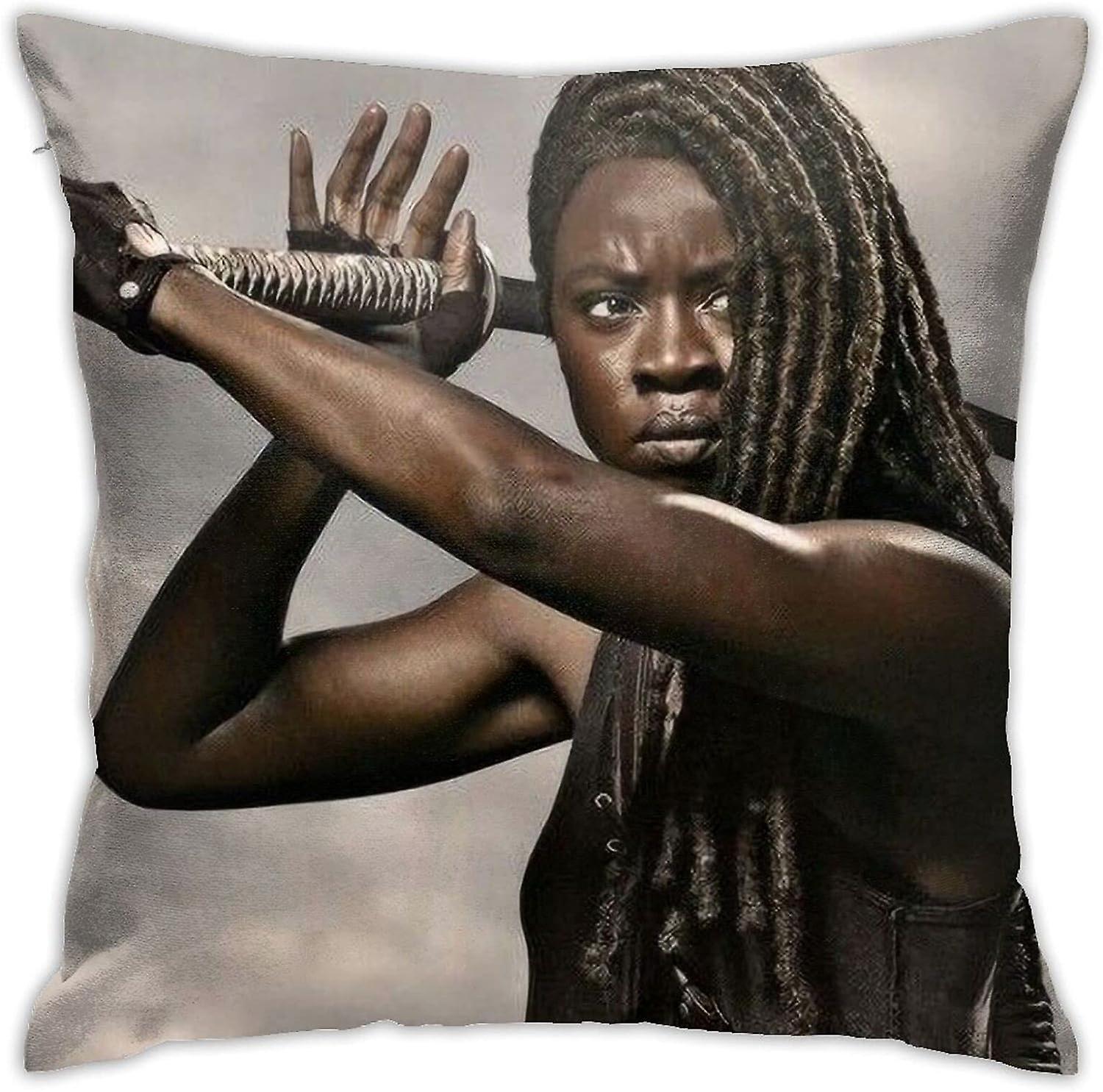 ダナイグリラ枕カバーミショーンポリエステルソフト装飾スクエアスロー枕カバークッションカバーリビングルームソファ寝室Cのための豪華な枕カバー