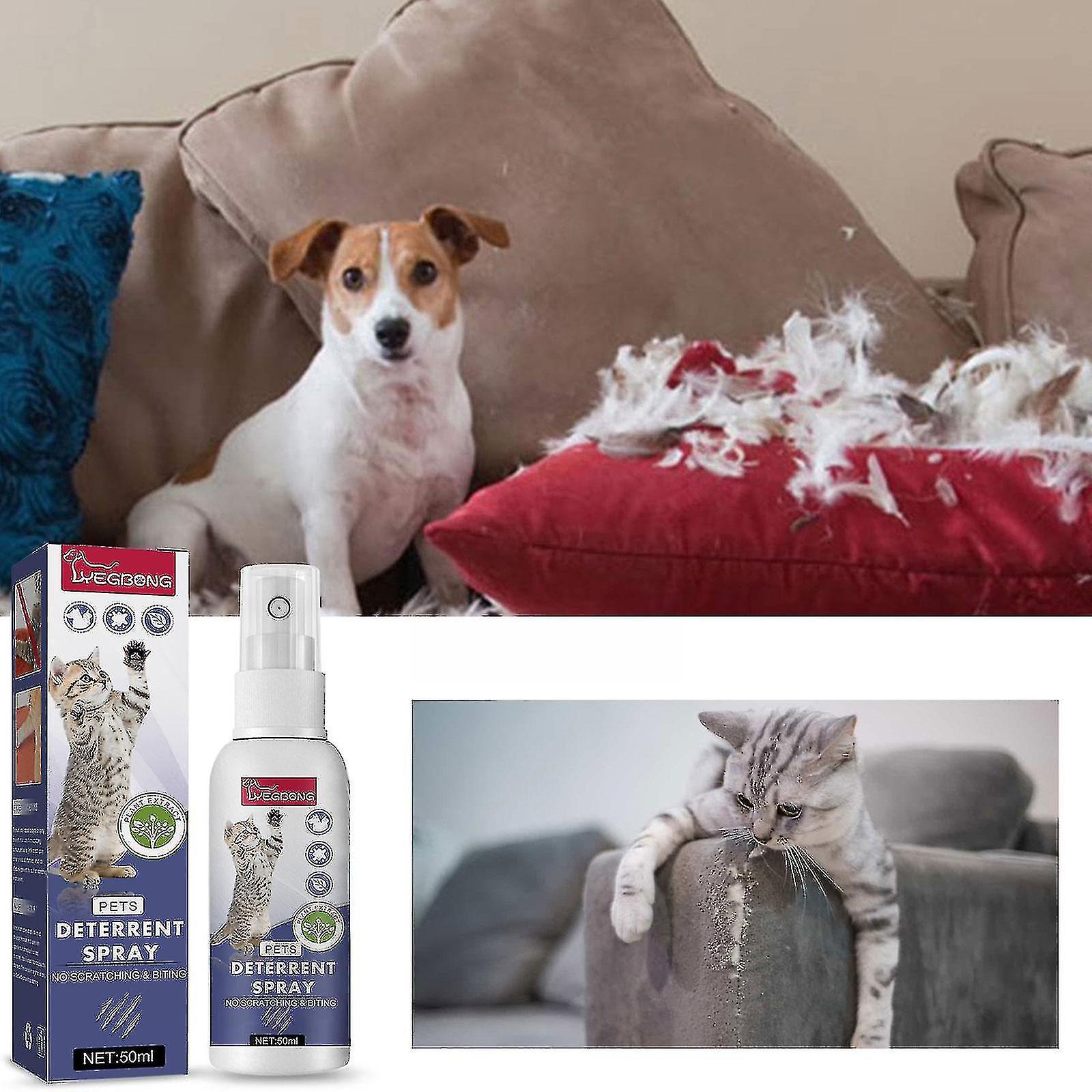 1-5pcs/Cat Spray Deterrent, Cat Scratch Deterrent Spray Cat Scratch Furniture Protector For Pet Behavior Training