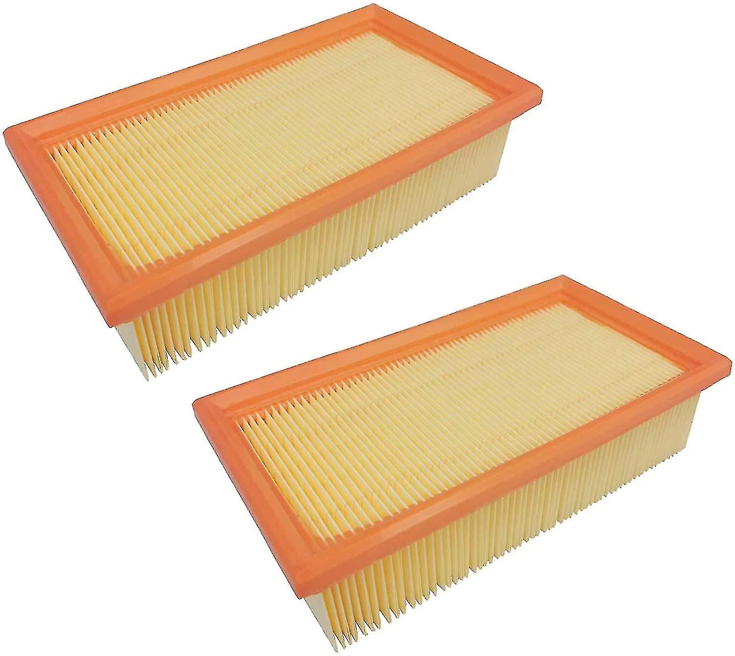 2x Dust Extraction Filter For Krcher 6.904-068 A2001, 2000te, 2000e, 3500