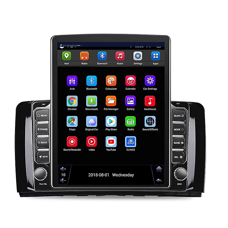 Car Radio Carplay For Benz R-Class R Class W251 R280 R300 R320 2005 - 2017 For Tesla Style 9.7 Inch
