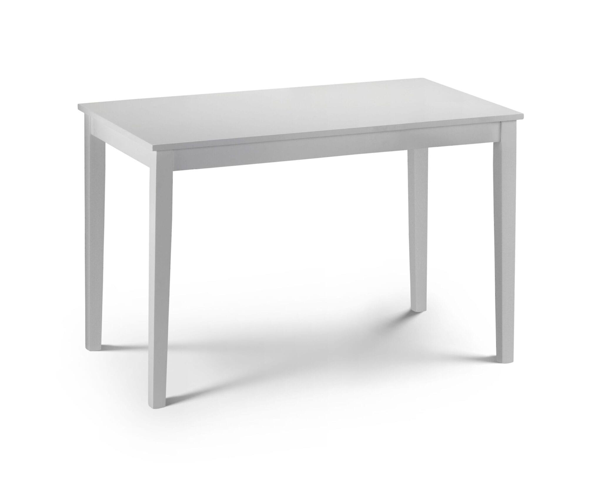 Lakh Table - Satin White