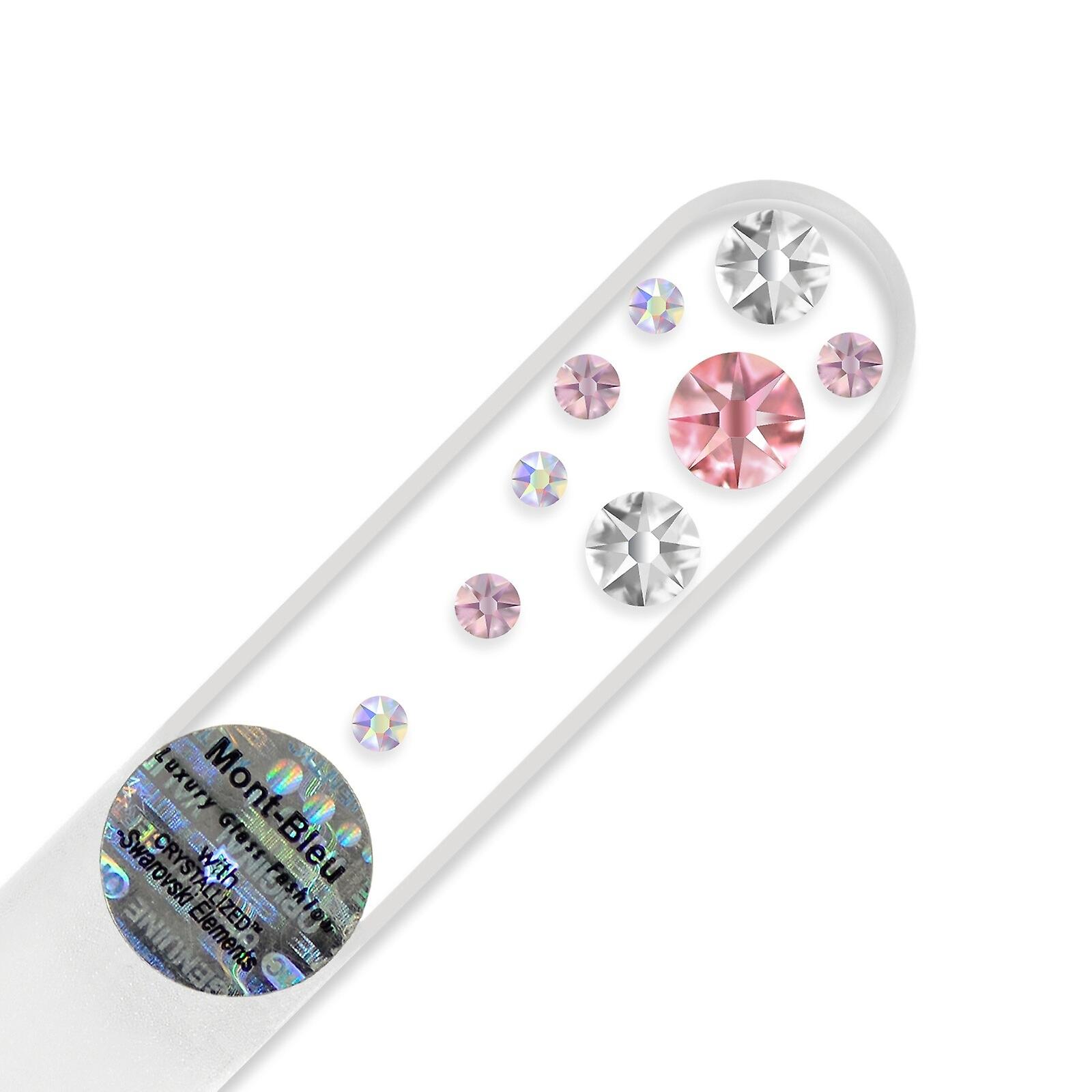 Mini nail file W-S - Light Rose - Crystal