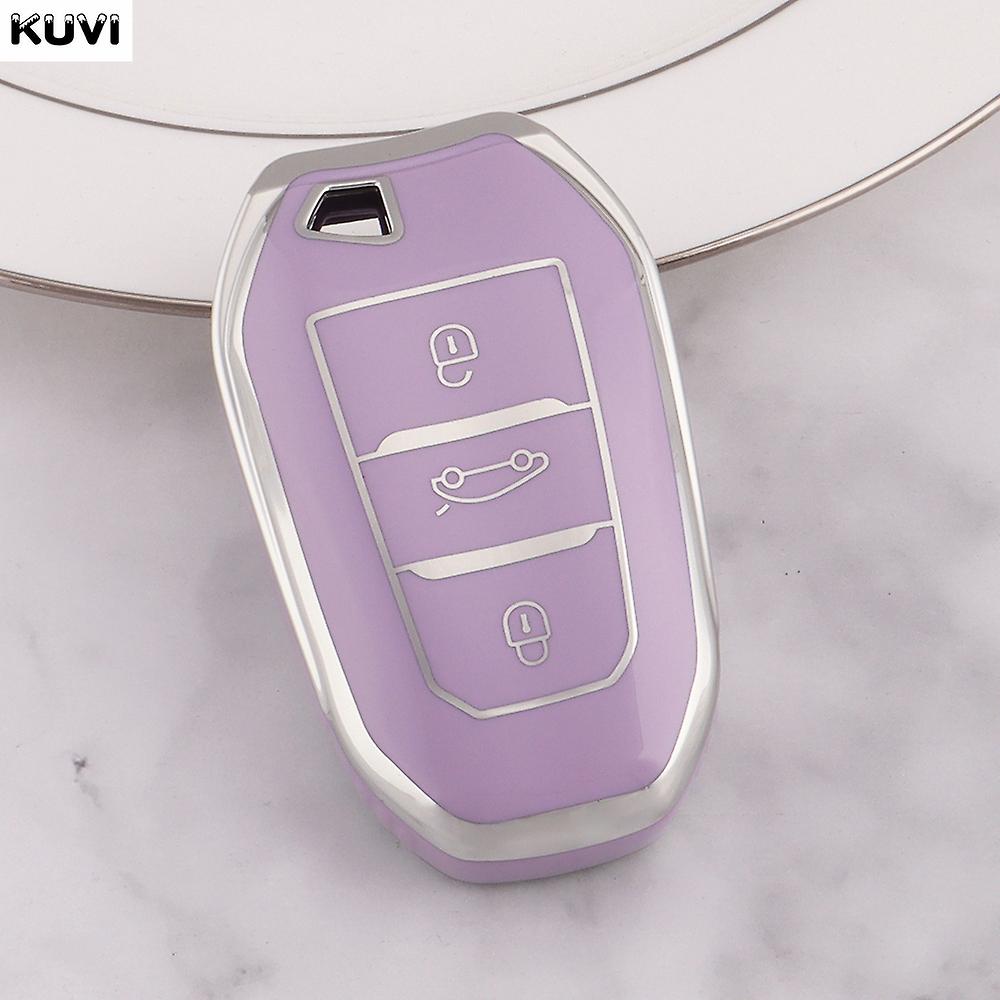 Tpu Car Remote Case Case Shell Fob do Peugeot 308 408 508 2008 3008 4008 5008 Citroen C4 C4l C6 C3-xr Picasso Ds3 Ds4 Ds5