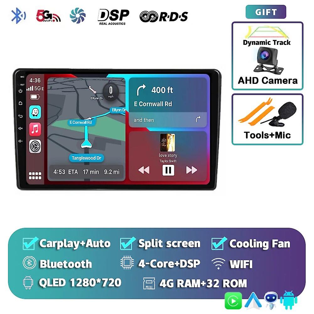 Android 13 Carplay Auto Wifi+4g Car Radio For Peugeot 308 T9 308s 2013 - 2017 Multimedia Gps Player Stereo 2din Dsp Head Unit