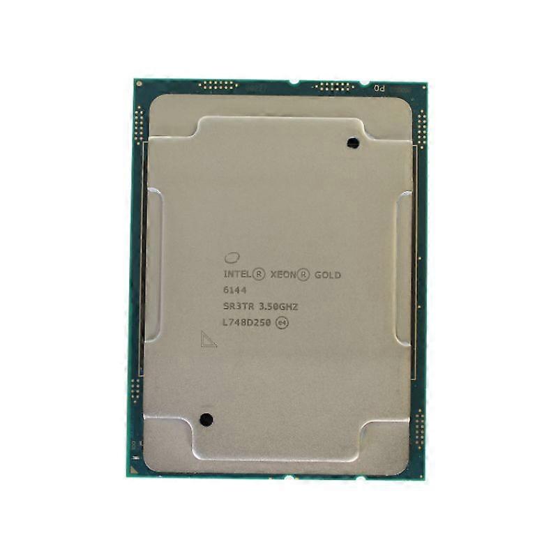 Xeon GOLD 6144 CPU - Socket LGA 3647 8 Cores 16 Threads 3.5 GHz 24.75 MB L3 Cache 150W.
