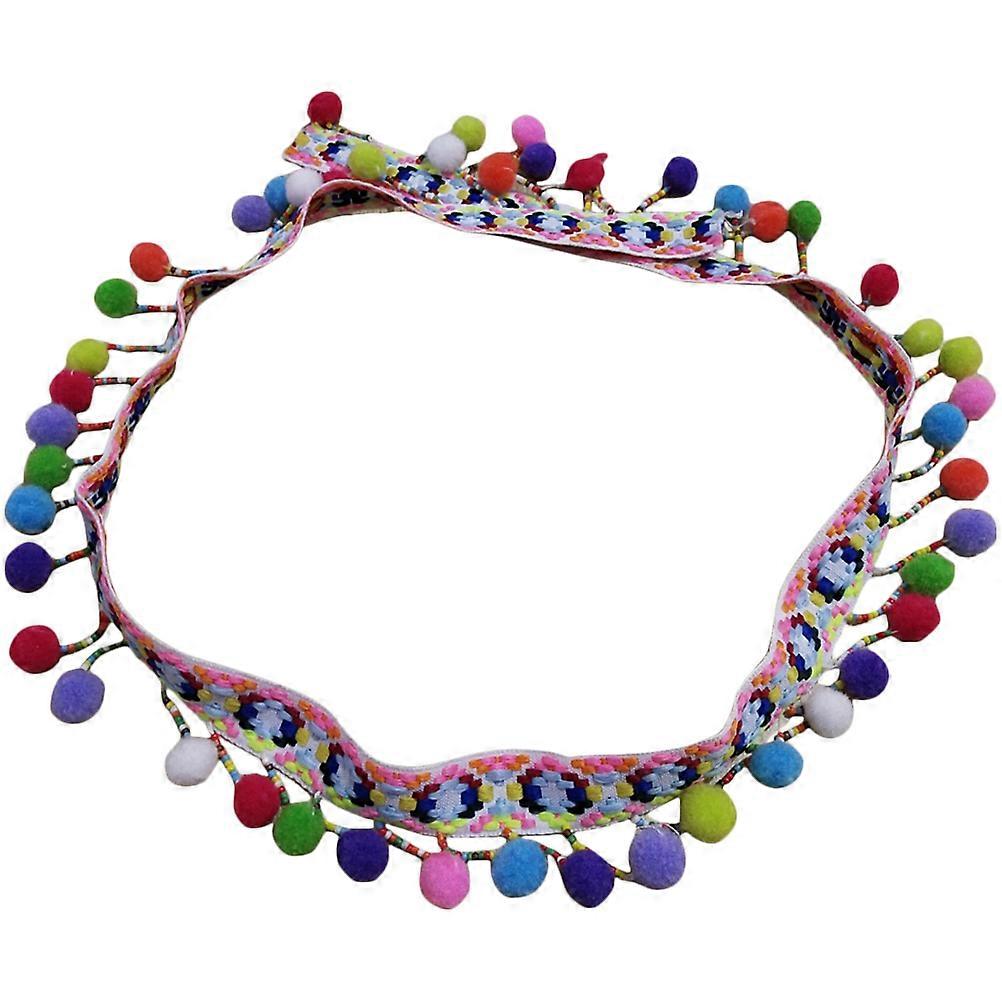 بوم بومز تقليم بوم بوم الكرة هامش تريم بوم بوم تريم لخياطة حرفة الخياطة DIY