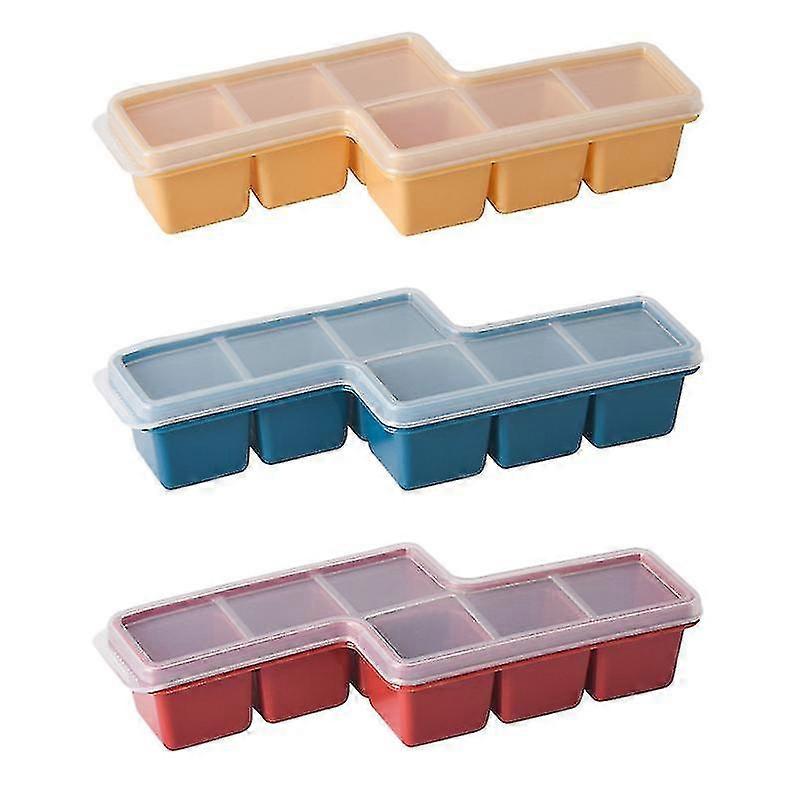 3pcs Kitchen ice cube molds,  Ice Making Box
