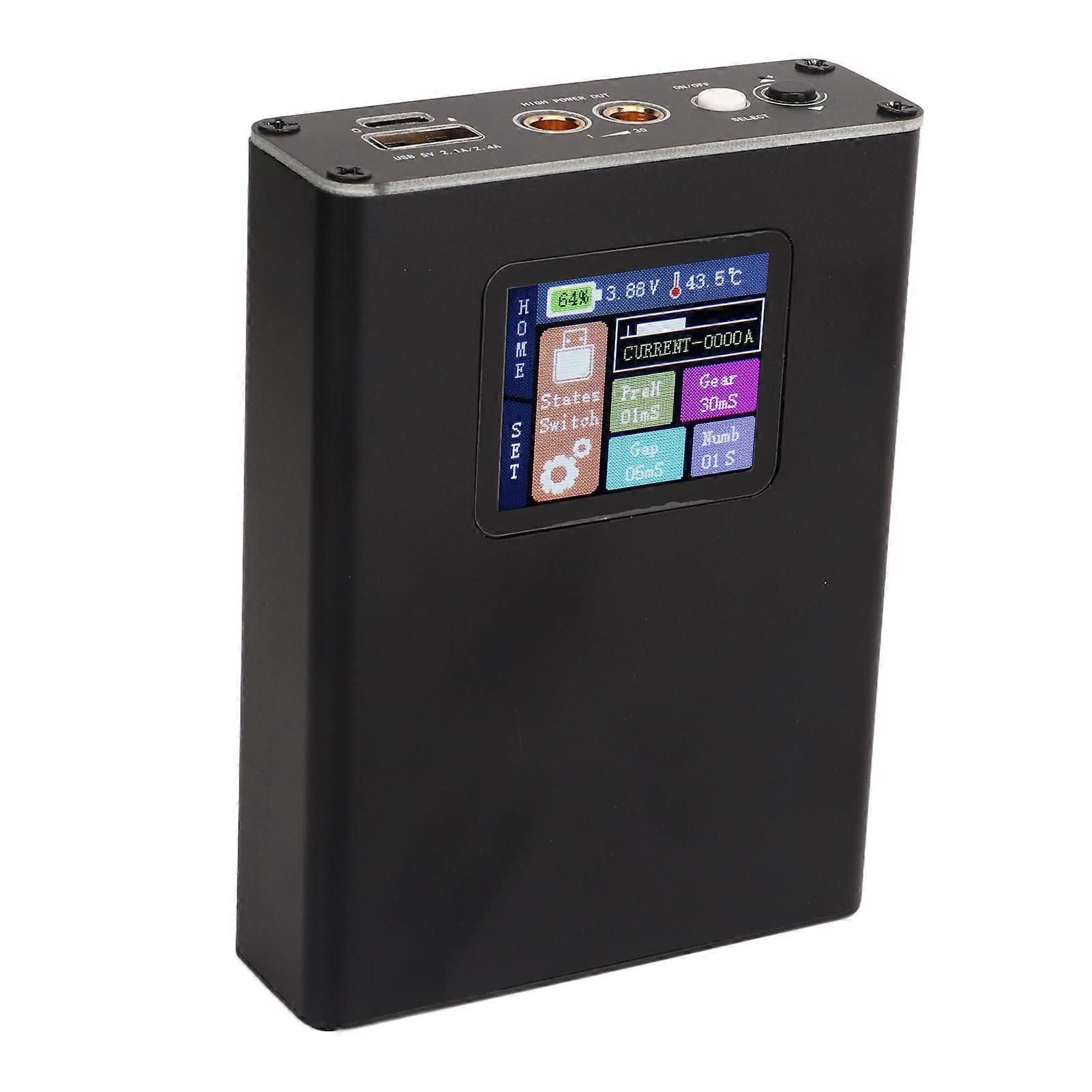 Spot Welder with 1.8in LCD Color Display Adjustable Portable Professional Mini Spot Welding Machine for Battery 