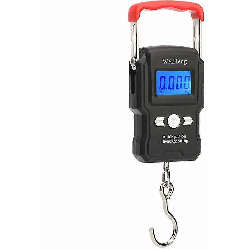 50Kg portable electronic hand scale shipped without battery