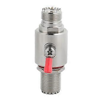 LSP-UFBUM2 Lightning Arrester / Surge Protector For CB/HAM Antennas - UHF Female To Male Connector