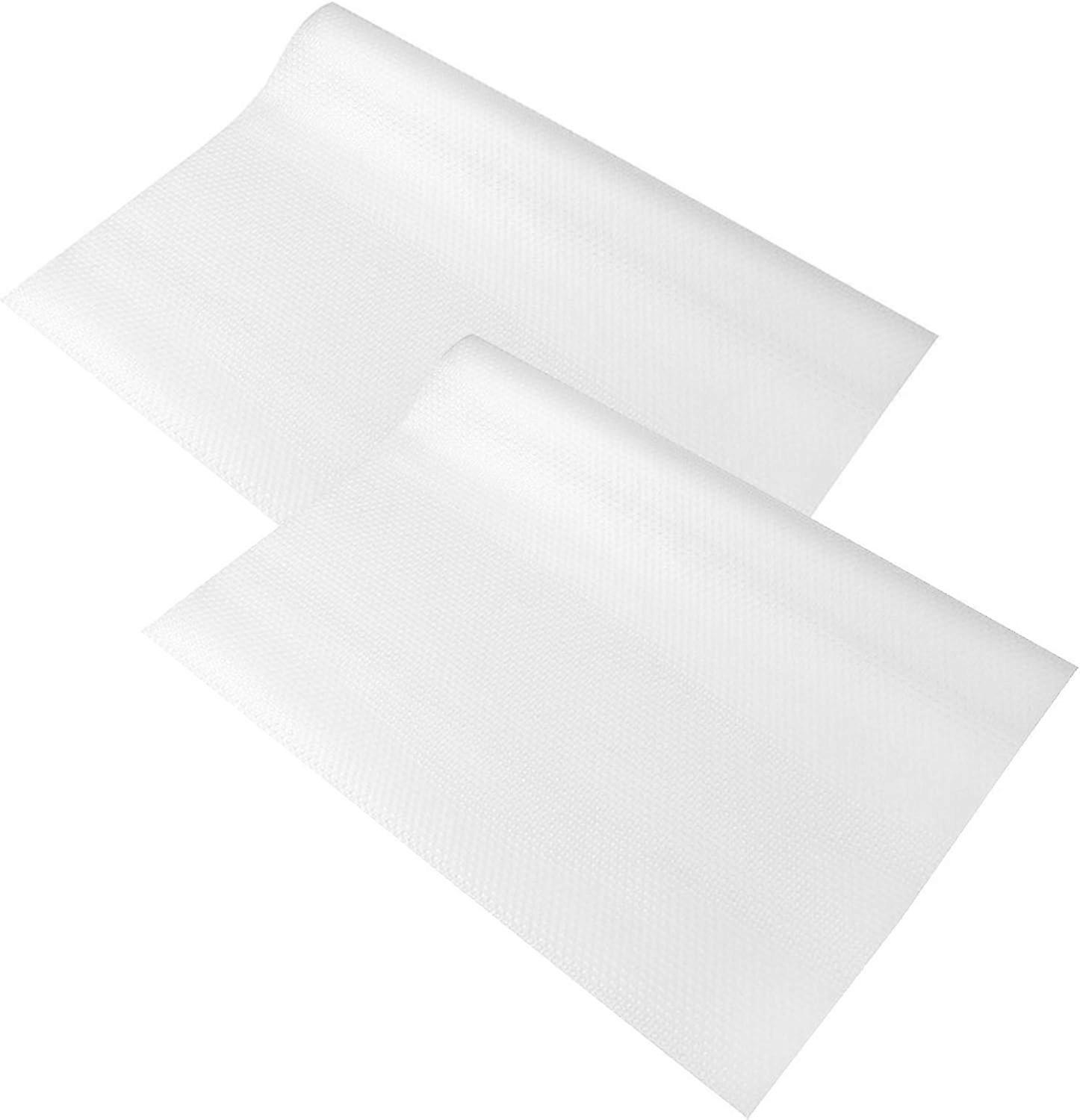 Drawer Organizers 2 Rolls Kitchen Drawer Mat,Refrigerator Mat Shelf Mat Non-Slip EVA Drawer Bottom M