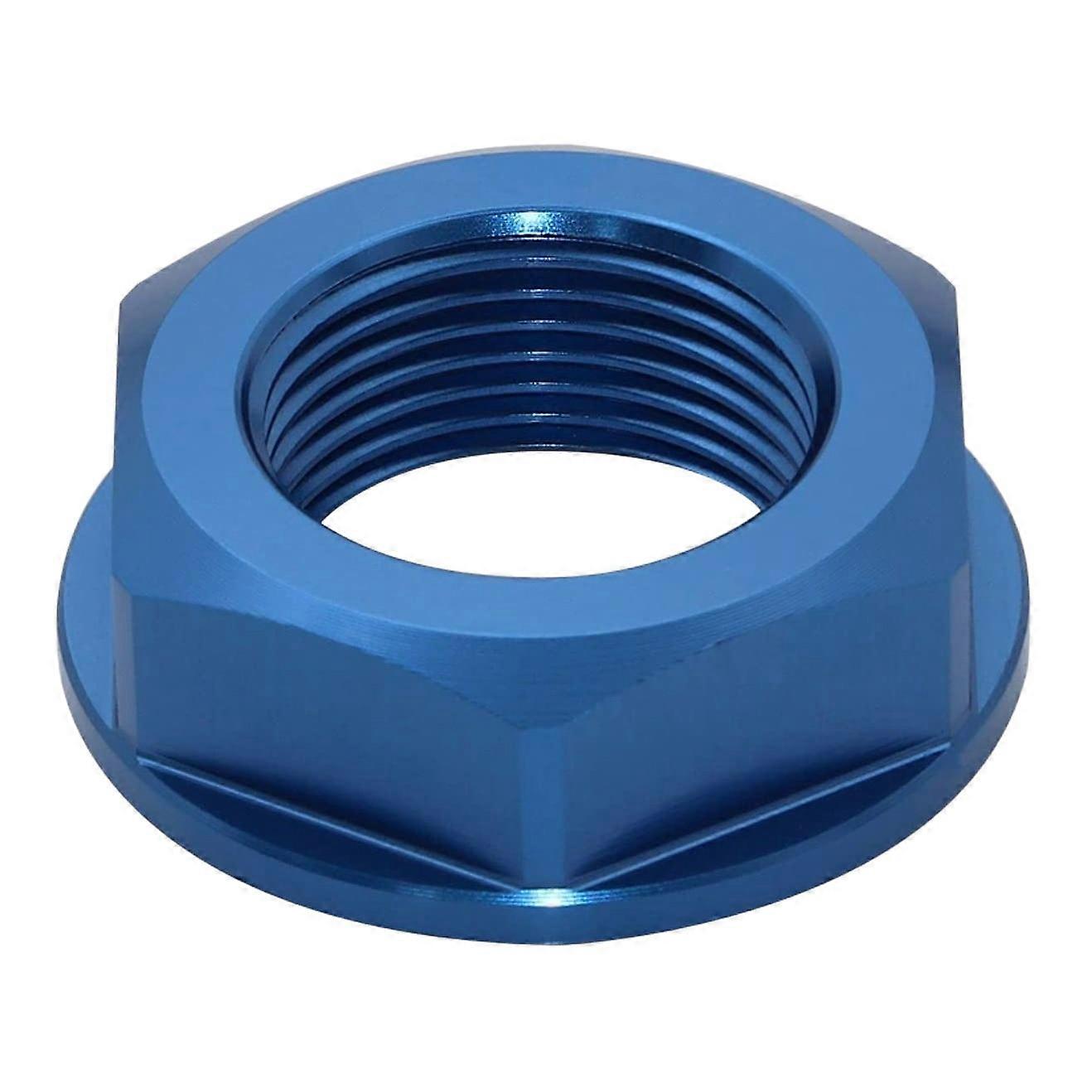 M22 Motorcycle Rear Wheel Axle Nut Screw Bolt for CRF250R 250X CRF450R 450X 450RX for -Blue