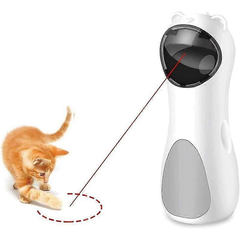 Automatic Cat Laser Toy, Interactive Laser Cat Toys, Rotating Catch Training, High Placement
