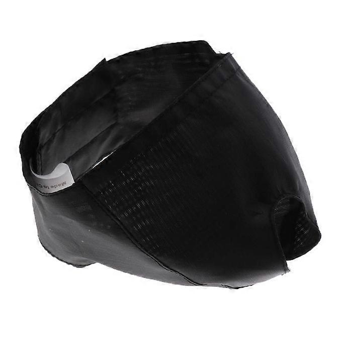 Fashion Cat Muzzle For Grooming Adjustable  No Bite Mask L Black