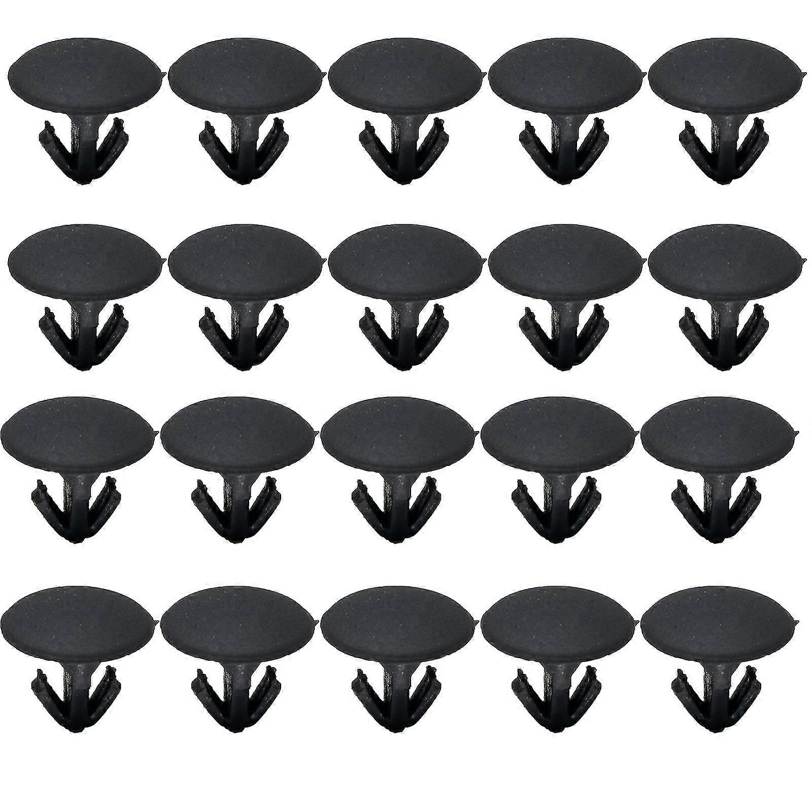 thumbnail image 2 of 20 Pcs GM Door Weatherstrip Retainer Clips - T-Seal Rivet Style (OEM 4876498 / Auveco 10744) 2 of 6